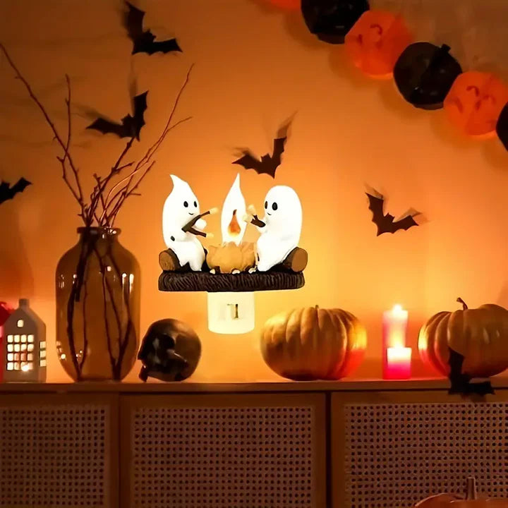 Ghostly Campfire Duo Nightlight