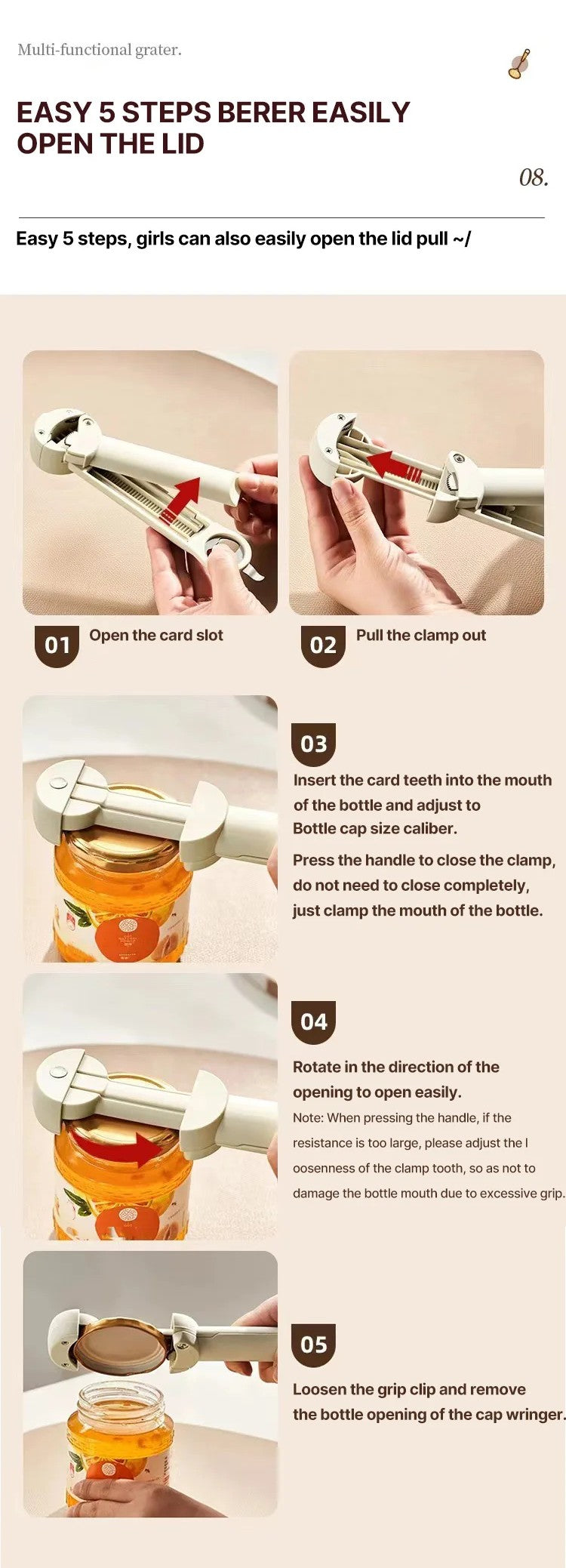 DADINE™ MULTIFUNCTIONAL GRATER