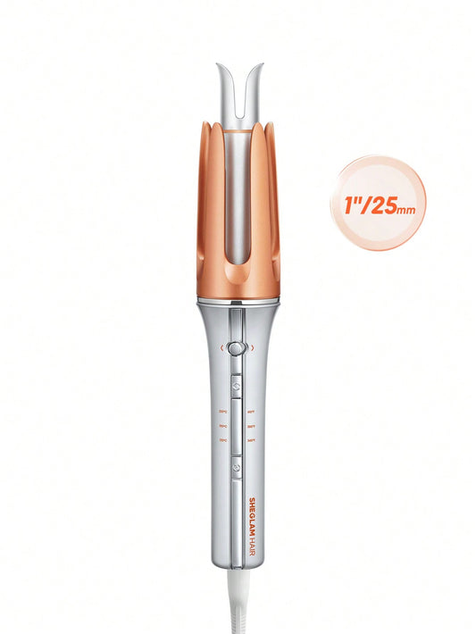 Professional Auto Rotating Curling Iron - 2 Way Rotation