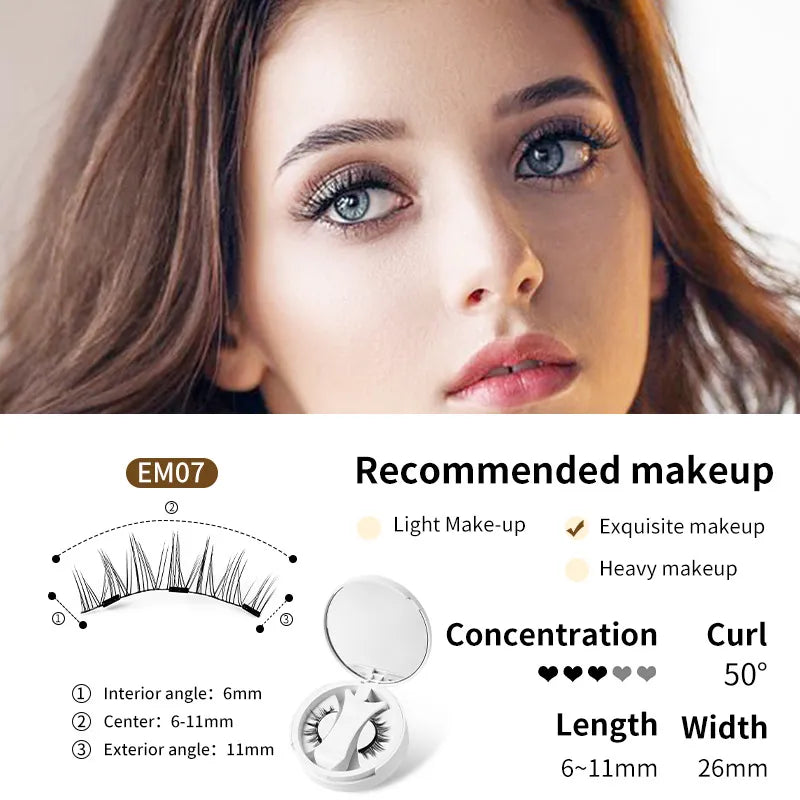 Original Korean Magnetic Eyelashes | Wasado