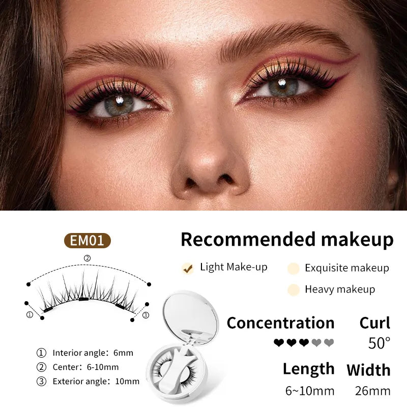 Original Korean Magnetic Eyelashes | Wasado