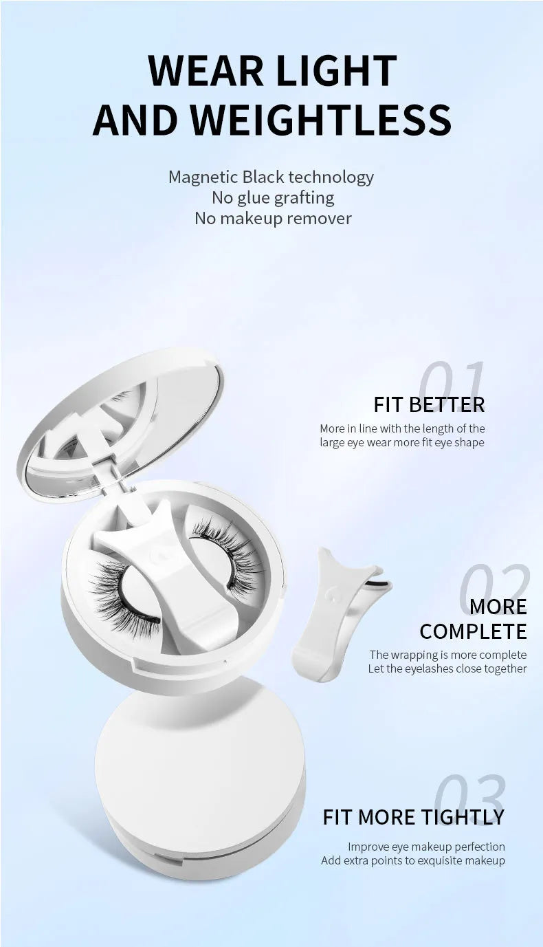 Original Korean Magnetic Eyelashes | Wasado
