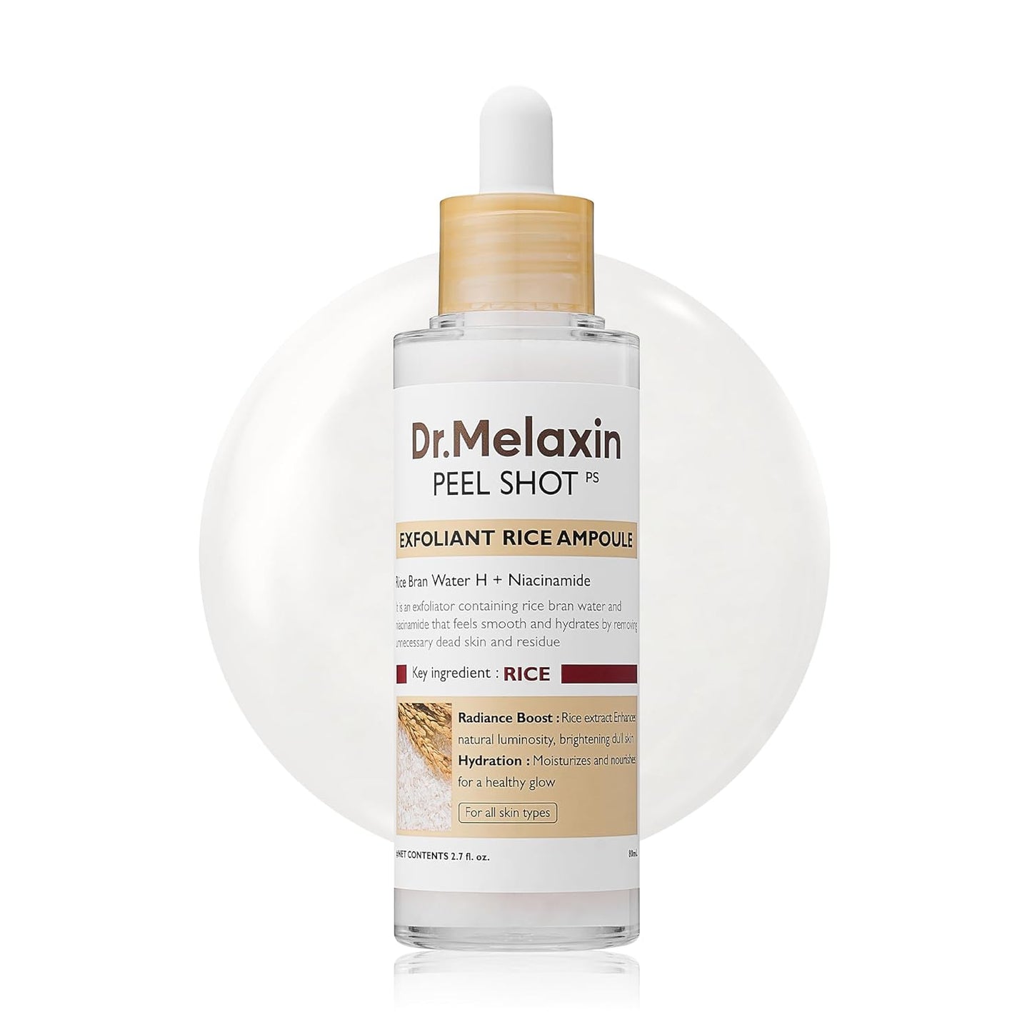 Peel Shot Glow Rice Ampoule Duo – Brightening & Hydrating Serum