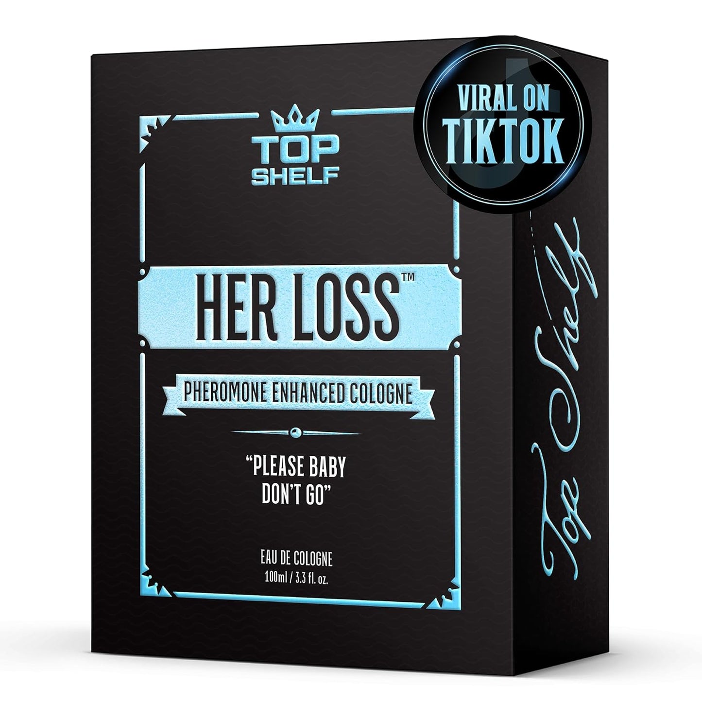 Her Loss - Pheromone Cologne for Men | Raw Attraction & Confidence