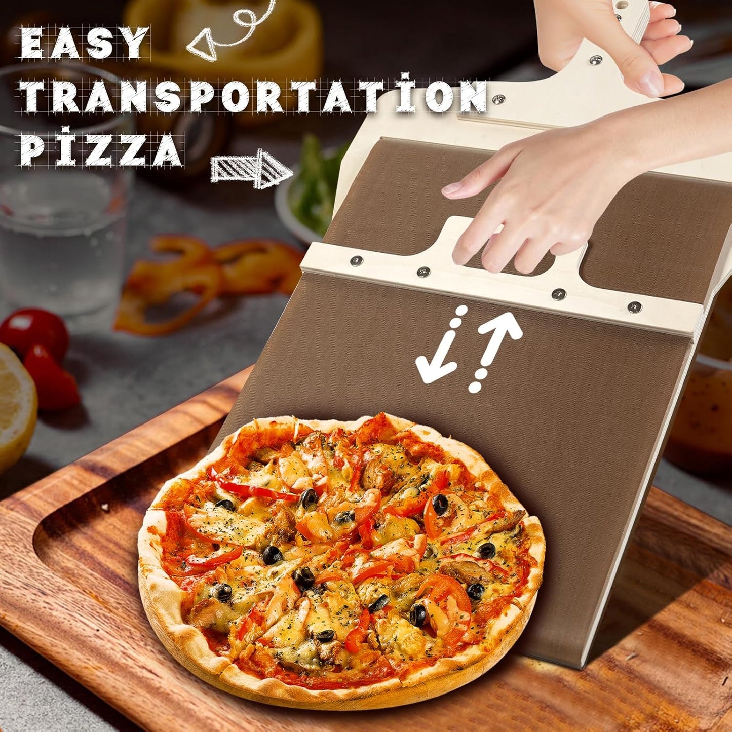 Upgraded Sliding Pizza Shovel