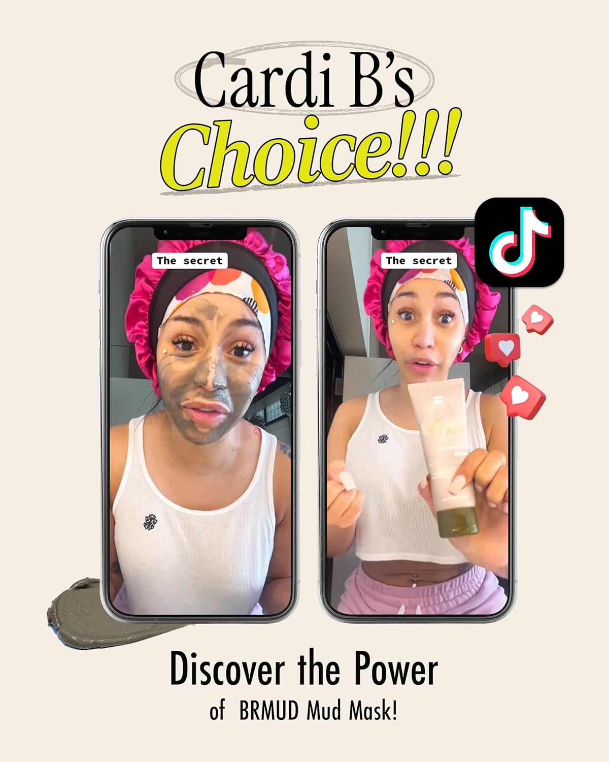 Relief Mud Mask - Cardi B Mask
