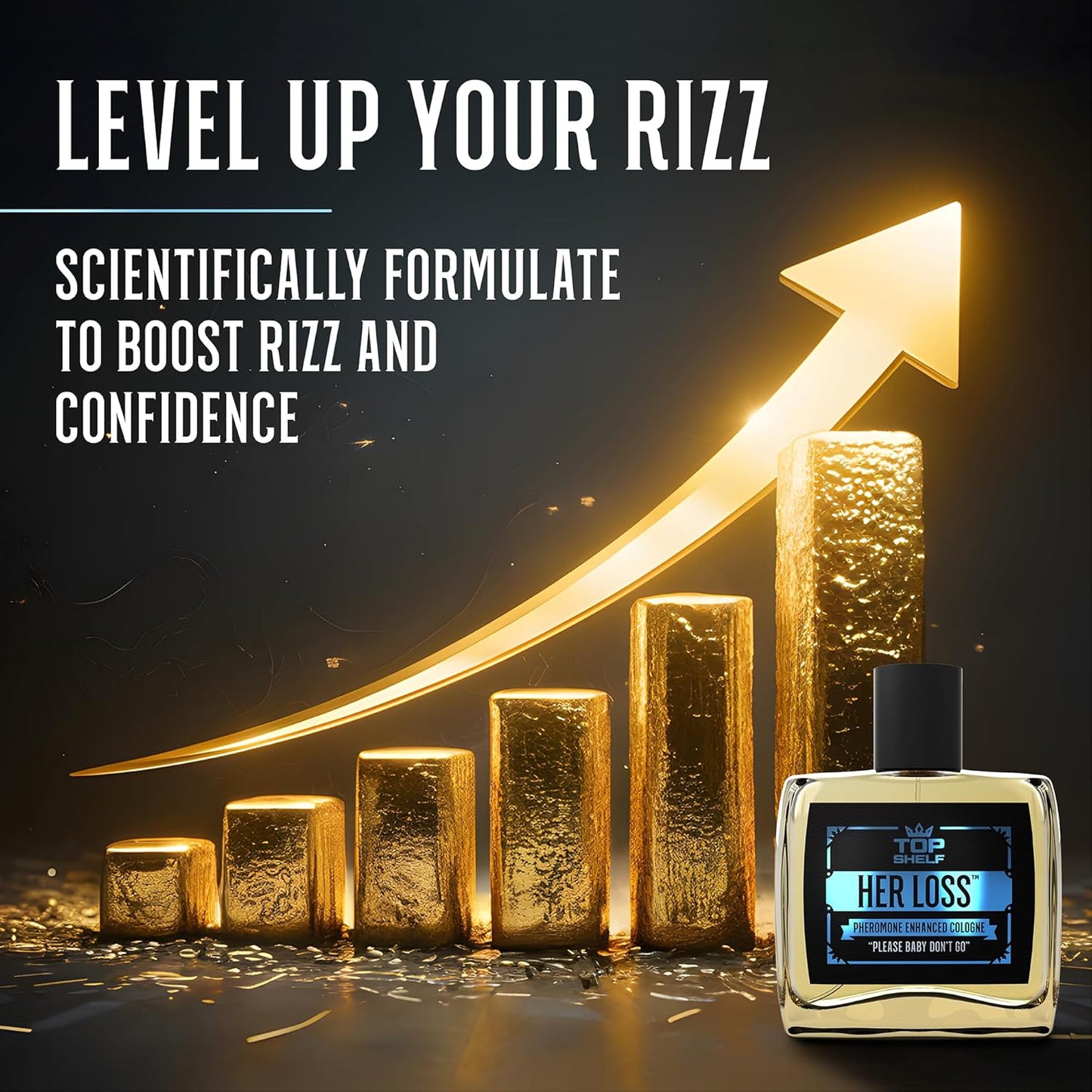 Her Loss - Pheromone Cologne for Men | Raw Attraction & Confidence