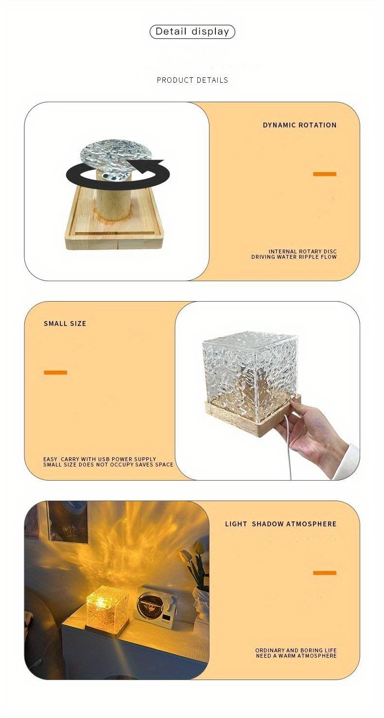 DADINE4U™ CRYSTAL LAMP