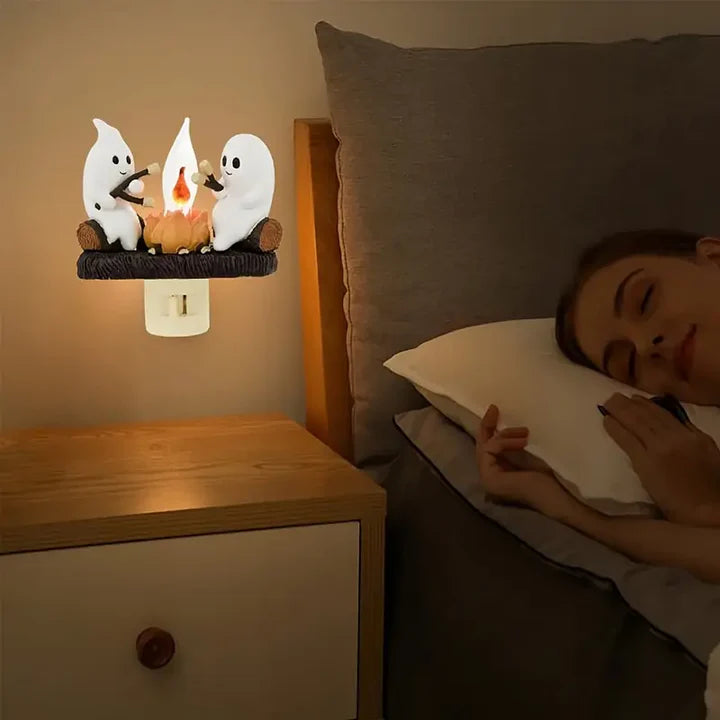 Ghostly Campfire Duo Nightlight