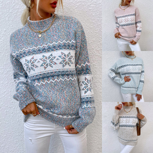 Frosted Snowflake Sweater