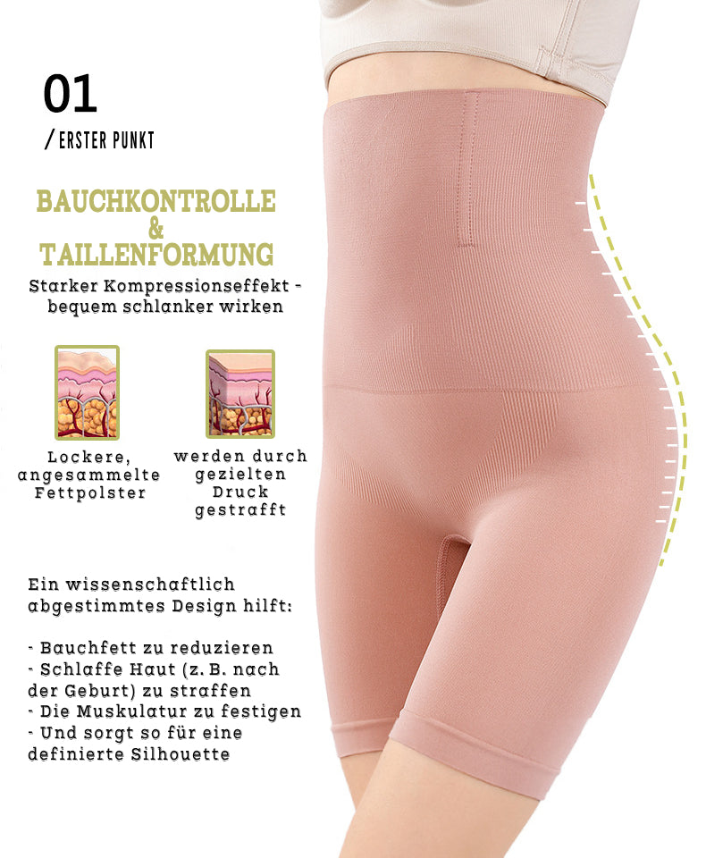 3 Stück BodyCurve High-Waist Shapewear – Atmungsaktiv & Formend