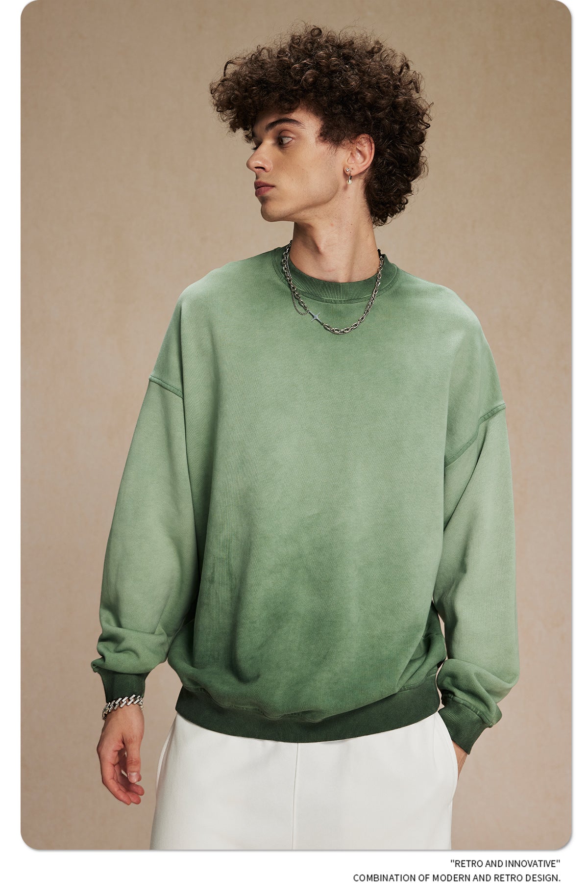 Oversize Unisex Washed Reverse Color Old Washed - New Retro Collection 2025