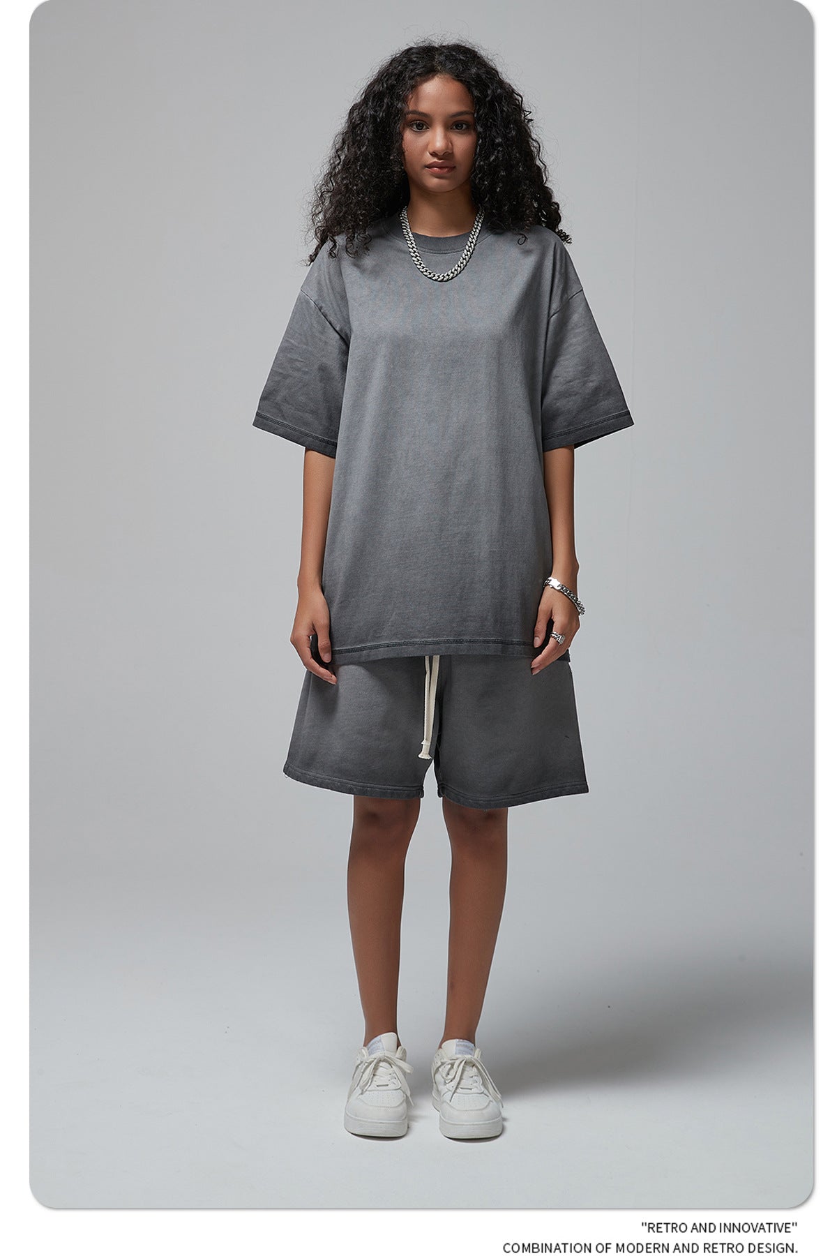 Oversize Unisex Washed Reverse Color Old Washed - New Retro Collection 2025