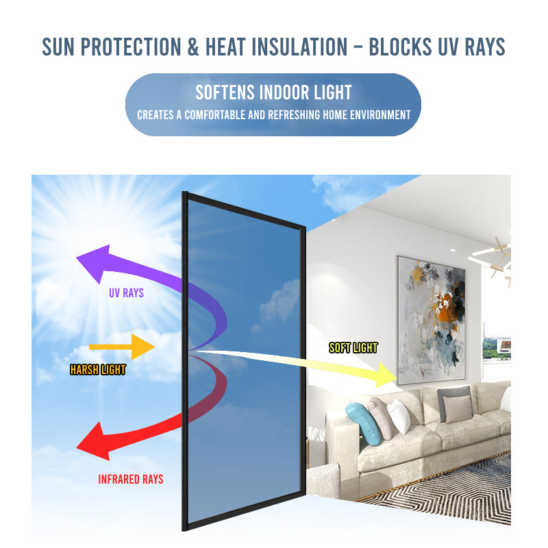 One-way Privacy Window Film - 16.4ft Roll (5m)