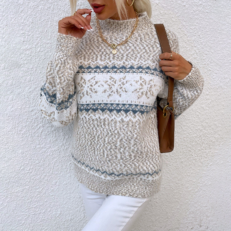 Frosted Snowflake Sweater