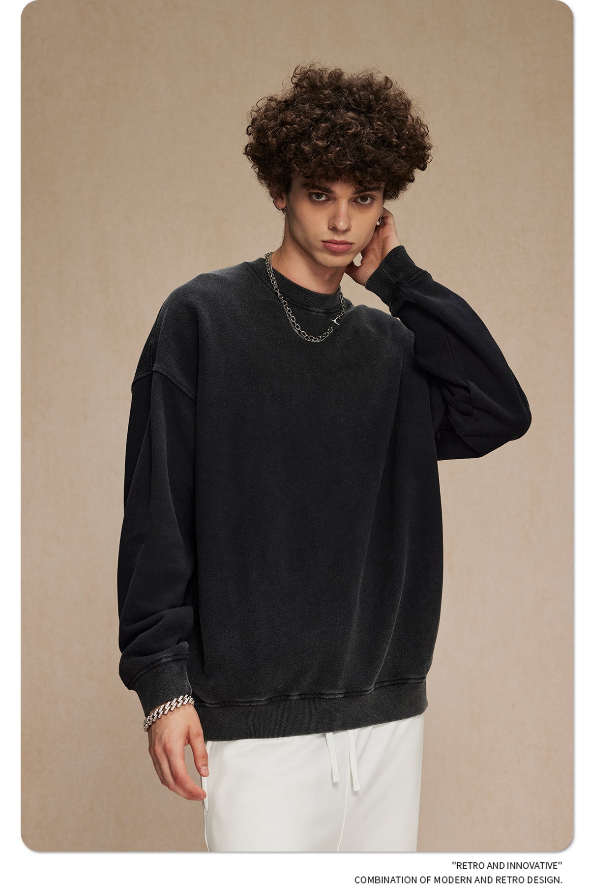 Oversize Unisex Washed Reverse Color Old Washed - New Retro Collection 2025