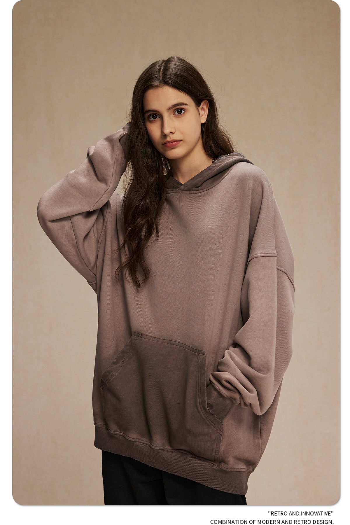 Oversize Unisex Washed Reverse Color Old Washed - New Retro Collection 2025