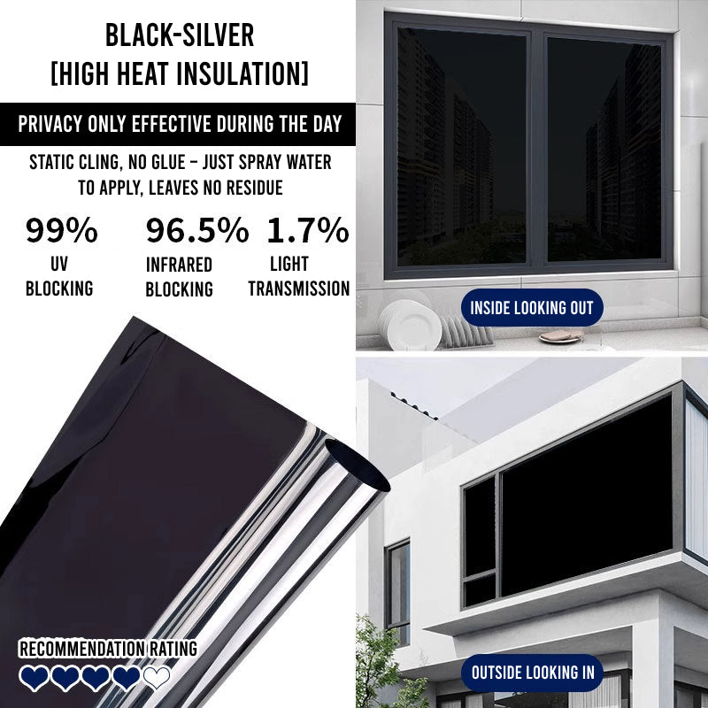 One-way Privacy Window Film - 16.4ft Roll (5m)