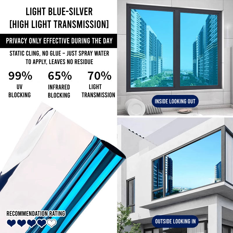 One-way Privacy Window Film - 16.4ft Roll (5m)