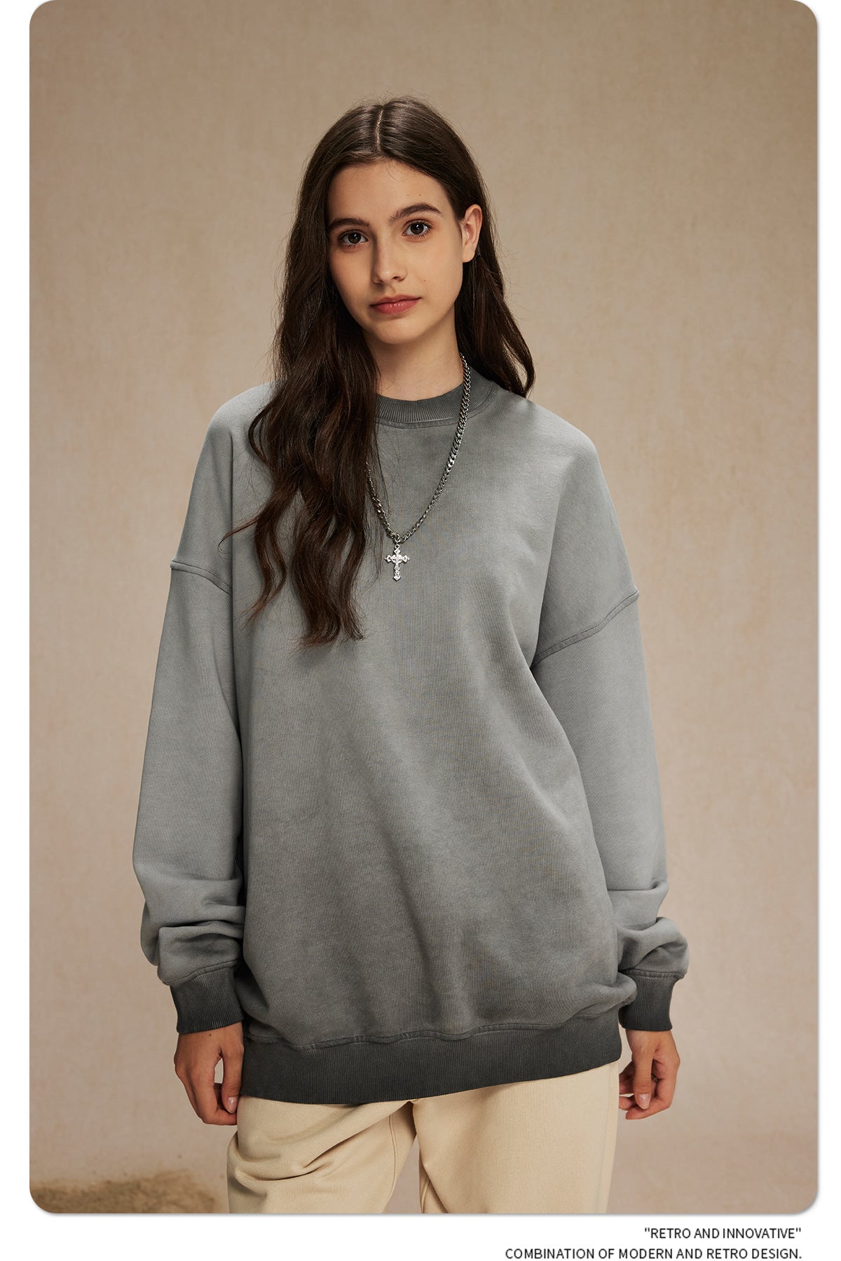 Oversize Unisex Washed Reverse Color Old Washed - New Retro Collection 2025