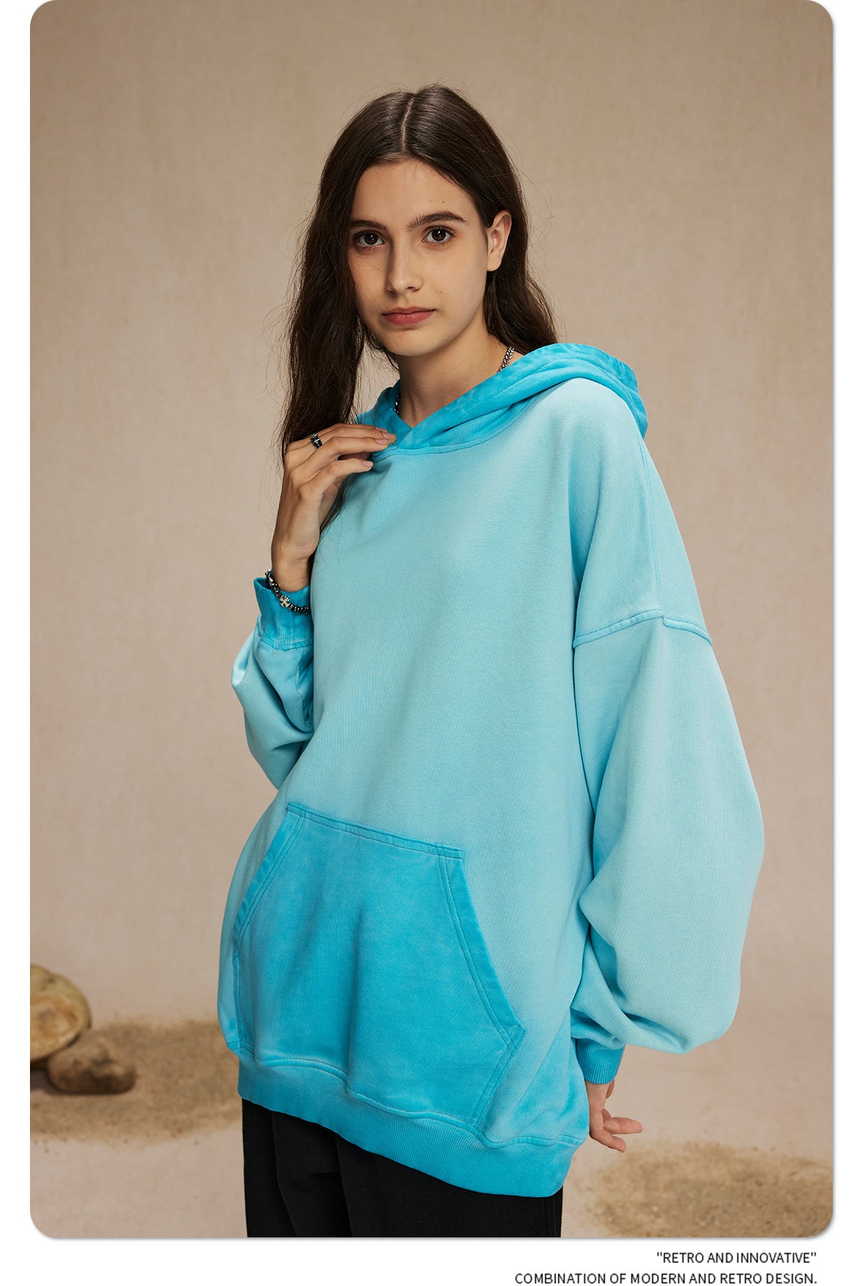 Oversize Unisex Washed Reverse Color Old Washed - New Retro Collection 2025