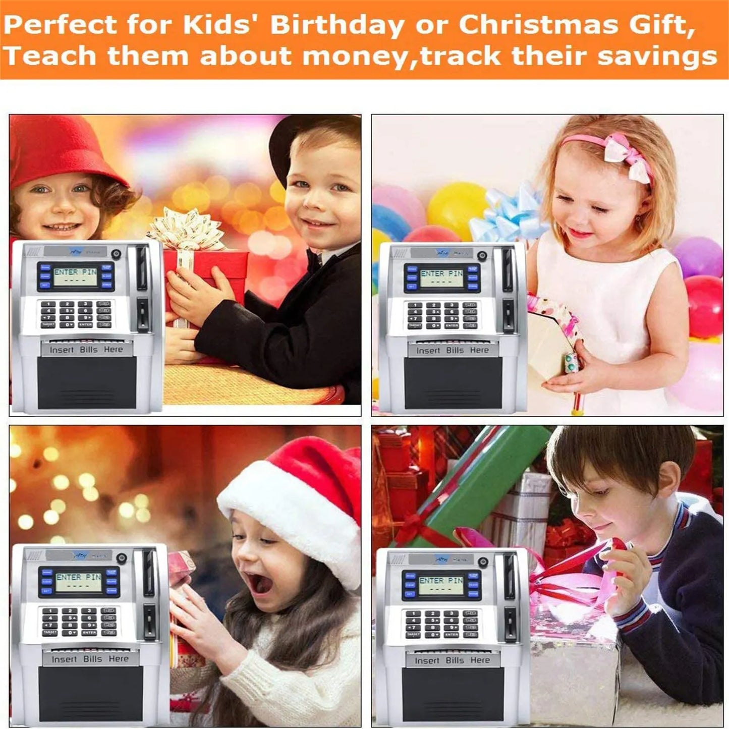 DADINE4U™ NEW ATM ELECTRONIC PIGGY BANK