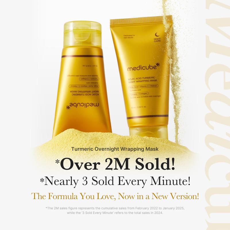 medicube Official - Kojic Acid Turmeric Night Wrapping Mask