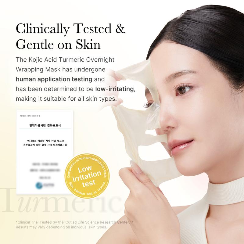 medicube Official - Kojic Acid Turmeric Night Wrapping Mask