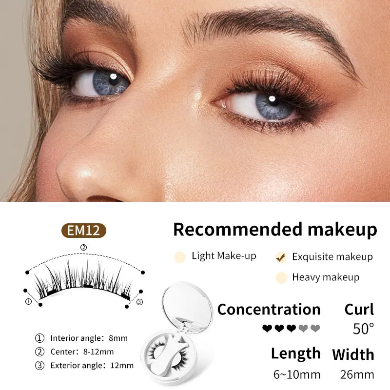 Original Korean Magnetic Eyelashes | Wasado