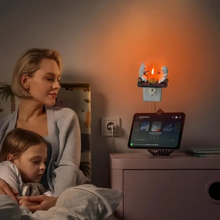 Ghostly Campfire Duo Nightlight