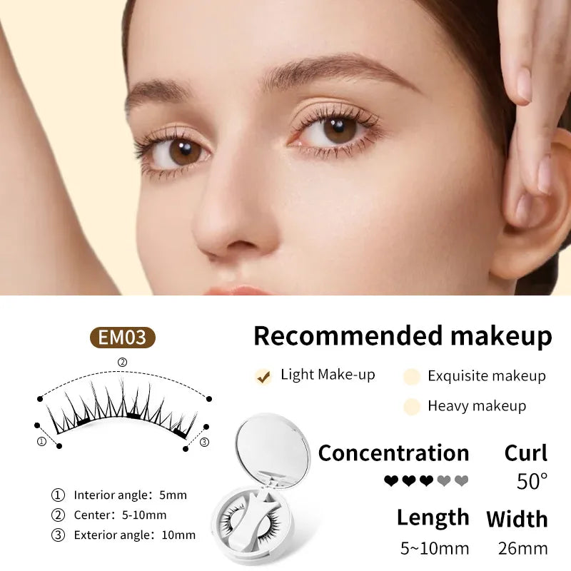 Original Korean Magnetic Eyelashes | Wasado