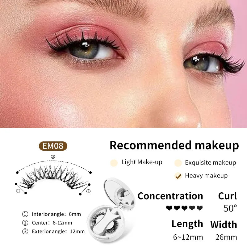 Original Korean Magnetic Eyelashes | Wasado