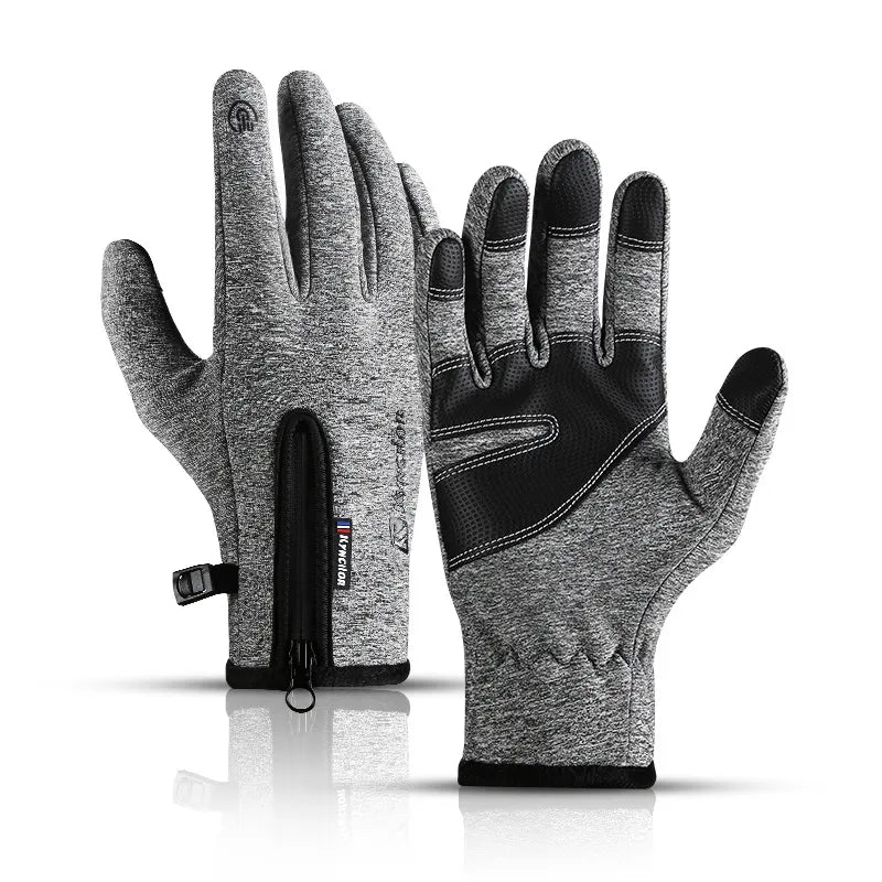 Winter Gloves | Waterproof | Thermal Fleece Lined | Resistant Touch Screen | Non-slip Riding