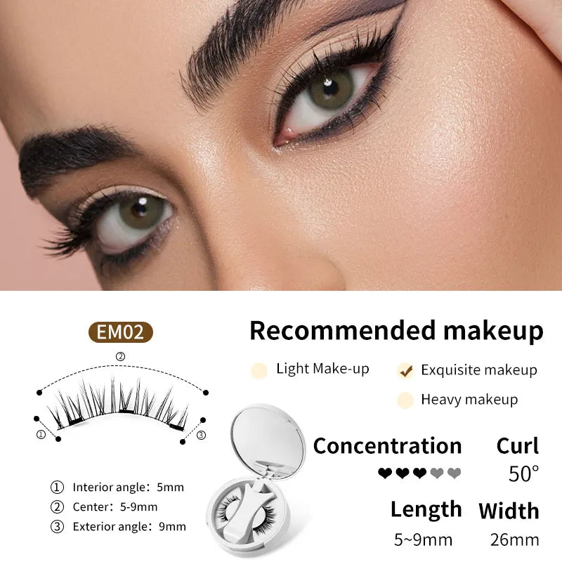 Original Korean Magnetic Eyelashes | Wasado