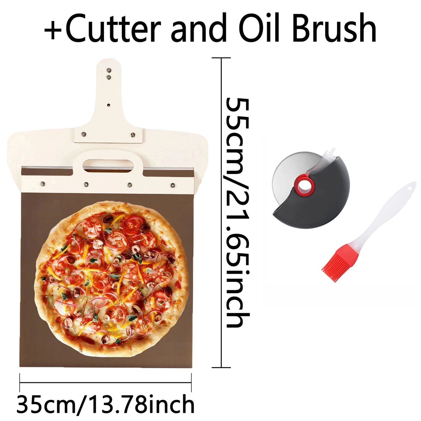 Upgraded Sliding Pizza Shovel