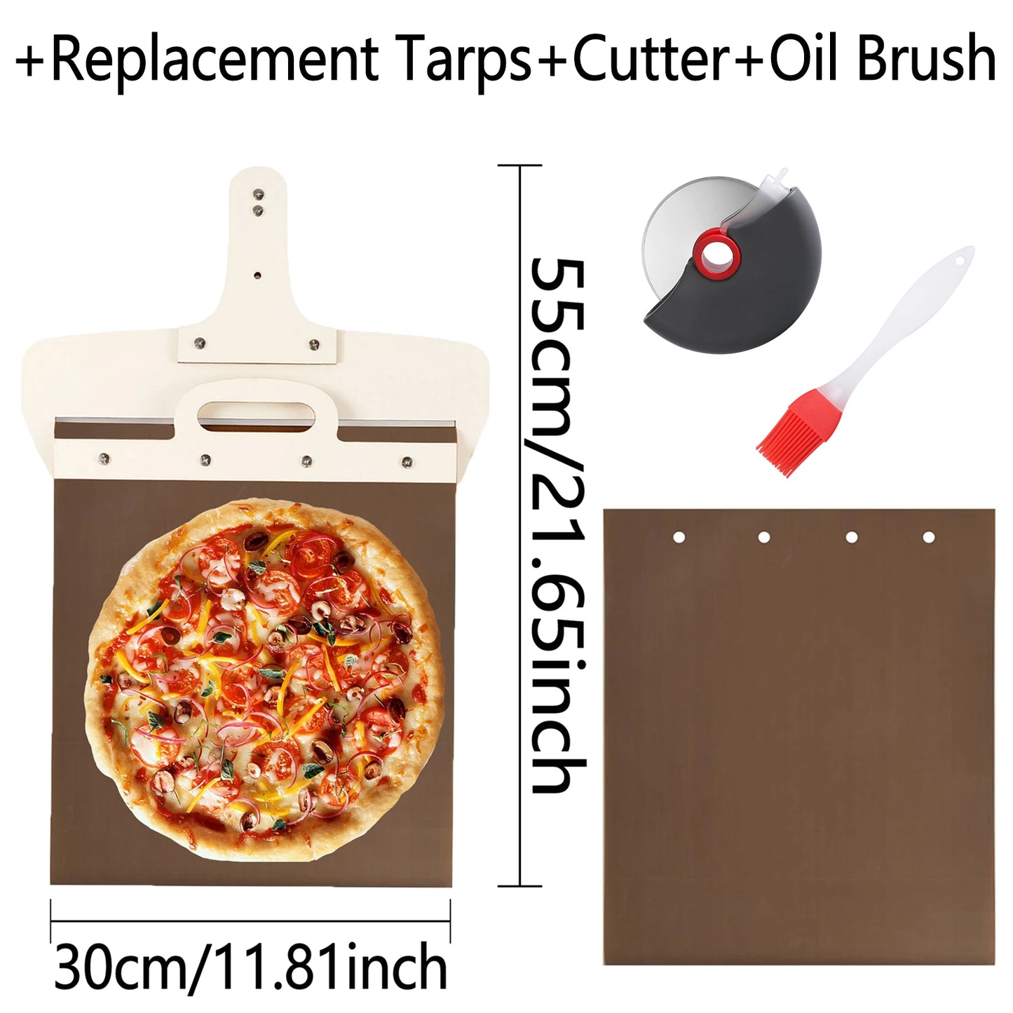 Upgraded Sliding Pizza Shovel