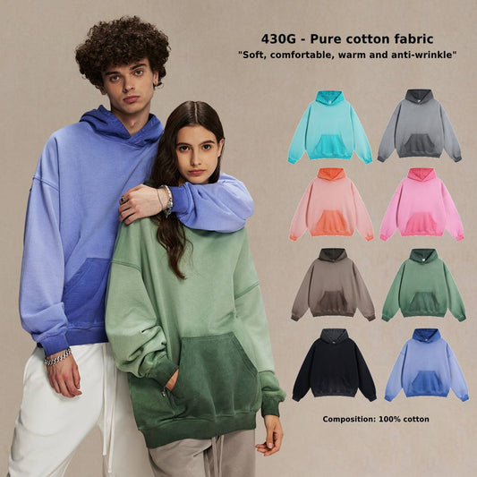 Oversize Unisex Washed Reverse Color Old Washed - New Retro Collection 2025