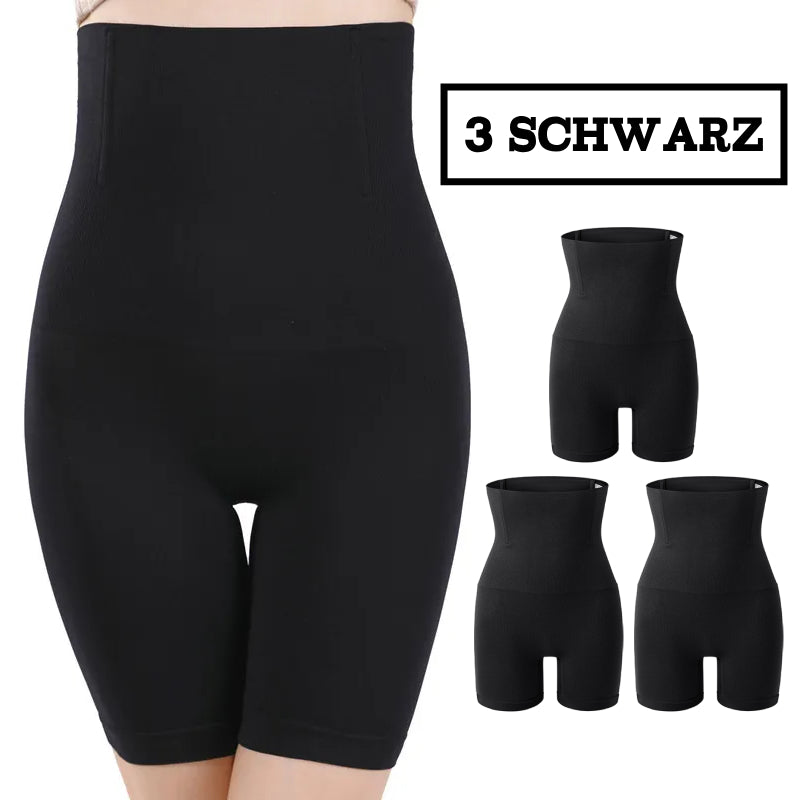 3 Stück BodyCurve High-Waist Shapewear – Atmungsaktiv & Formend