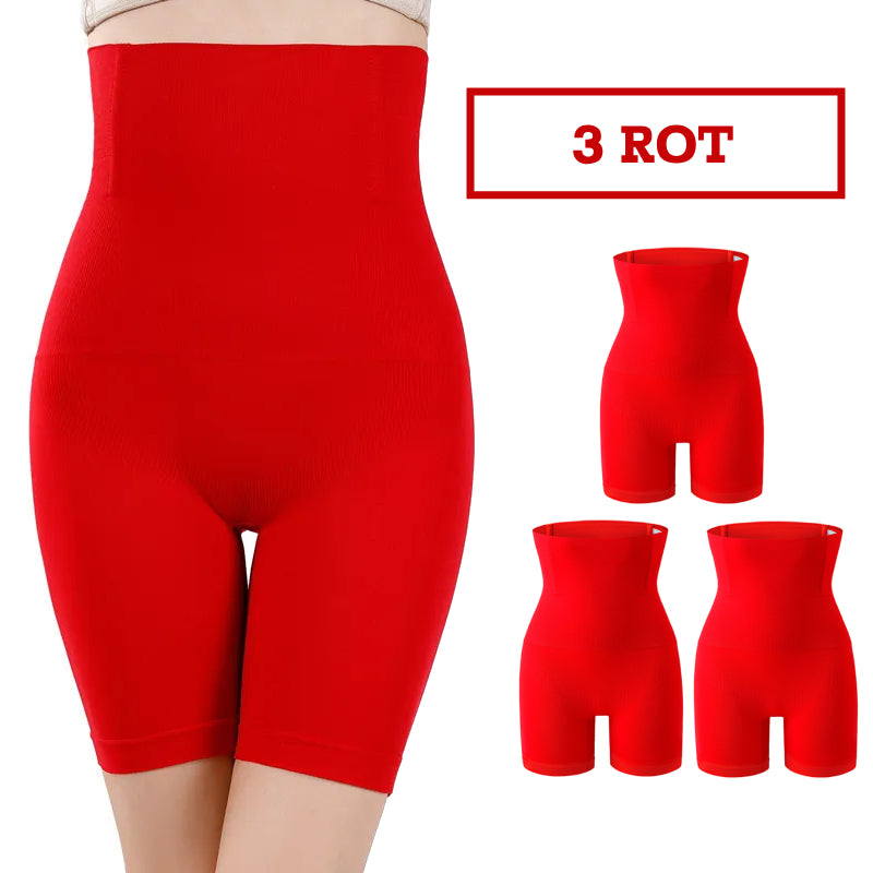 3 Stück BodyCurve High-Waist Shapewear – Atmungsaktiv & Formend