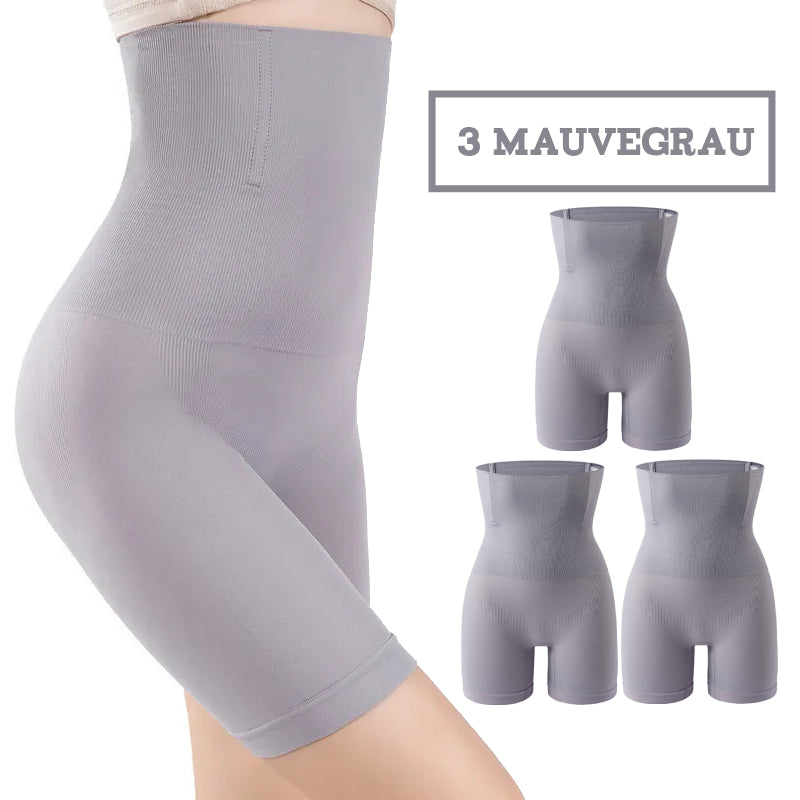 3 Stück BodyCurve High-Waist Shapewear – Atmungsaktiv & Formend