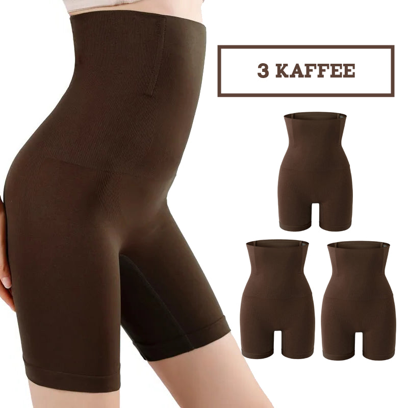 3 Stück BodyCurve High-Waist Shapewear – Atmungsaktiv & Formend