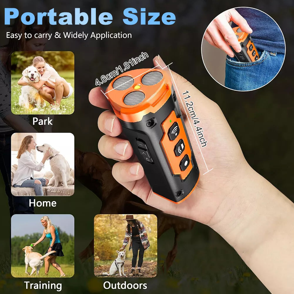 2025 Anti Barking Device for Dogs with LED Flashlight